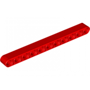 technic hefbalk dik 1x11 Red